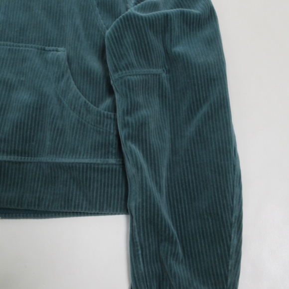 Lululemon Women's Scuba Oversized Hoodie *Velvet Cord Storm Teal Size XS/S - Picture 5 of 12